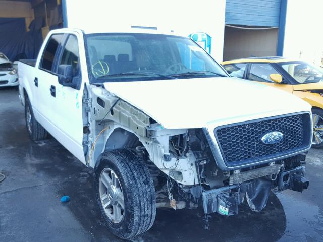 1FTRW12WX8FB13928 - 2008 FORD F150 SUPER WHITE photo 1