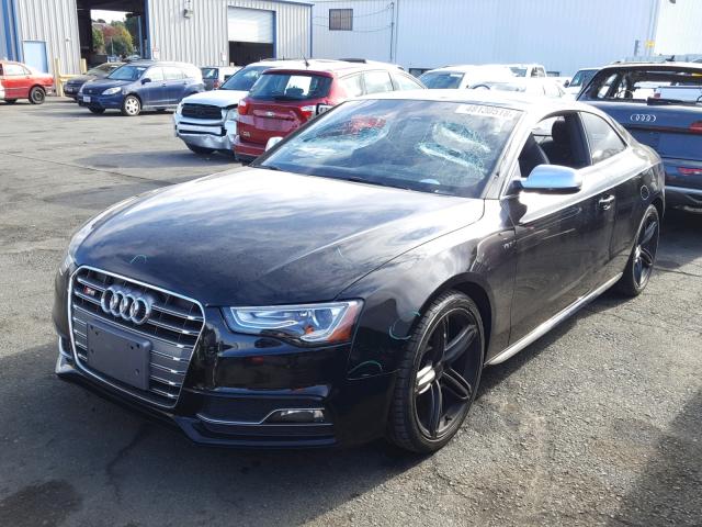 WAUVGAFR7DA071027 - 2013 AUDI S5 PRESTIG BLACK photo 2