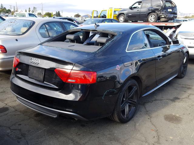 WAUVGAFR7DA071027 - 2013 AUDI S5 PRESTIG BLACK photo 4