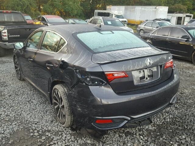 19UDE2F84GA002383 - 2016 ACURA ILX PREMIU BLACK photo 3