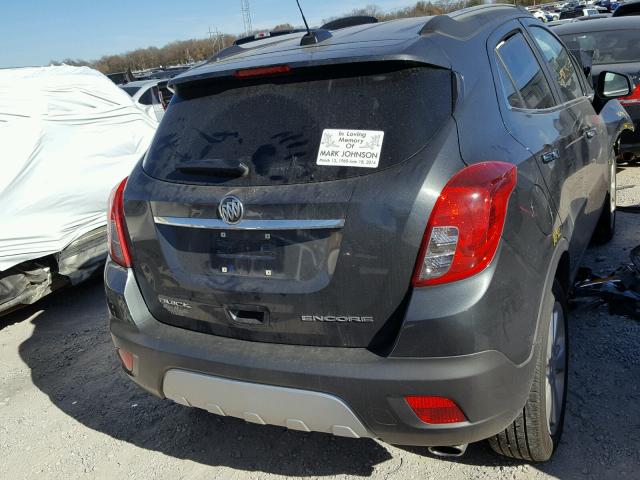 KL4CJASB7GB625616 - 2016 BUICK ENCORE GRAY photo 4