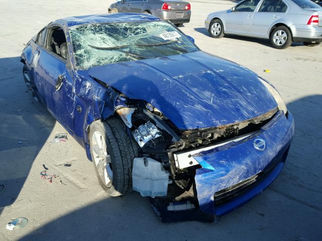 JN1AZ34D94T153590 - 2004 NISSAN 350Z COUPE BLUE photo 1