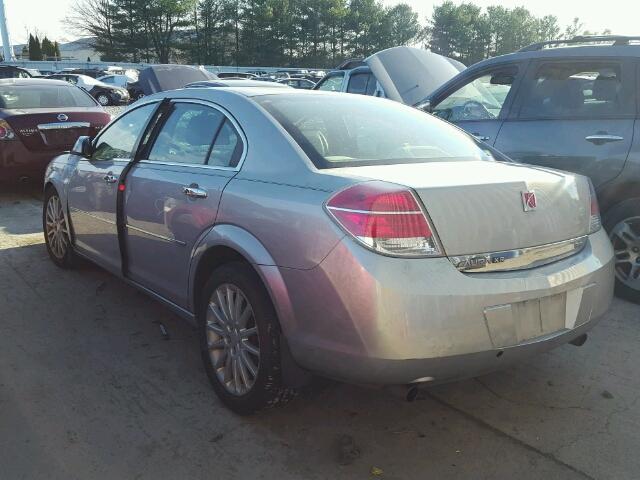 1G8ZV57758F156773 - 2008 SATURN AURA XR SILVER photo 3