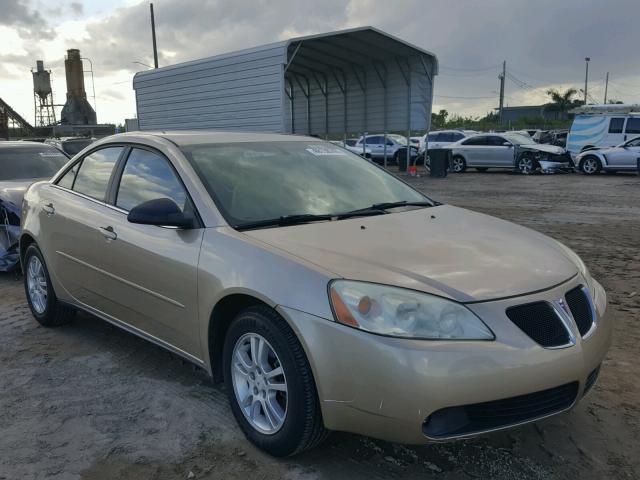 1G2ZG548554119196 - 2005 PONTIAC G6 GOLD photo 1