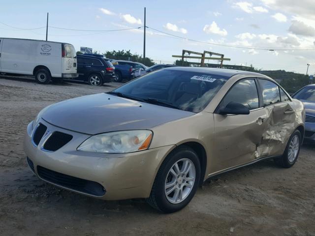 1G2ZG548554119196 - 2005 PONTIAC G6 GOLD photo 2