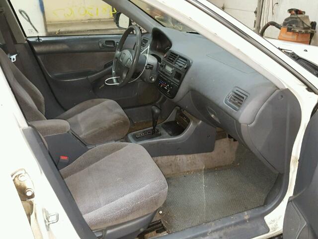 1HGEJ6672WL026876 - 1998 HONDA CIVIC LX WHITE photo 5