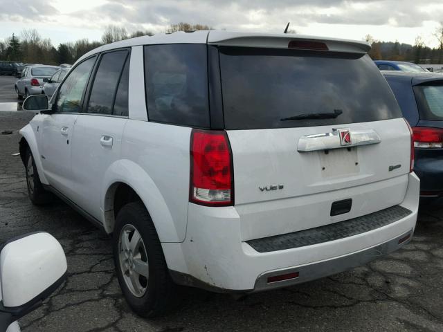 5GZCZ33Z27S846481 - 2007 SATURN VUE HYBRID WHITE photo 3