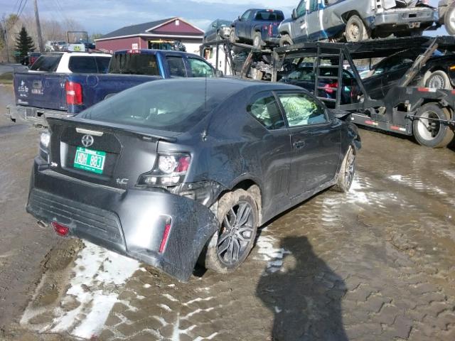 JTKJF5C74F3090066 - 2015 TOYOTA SCION TC 灰色 照片 4