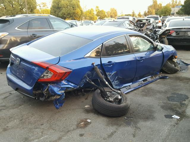 2HGFC2E55HH560364 - 2017 HONDA CIVIC LX BLUE photo 4