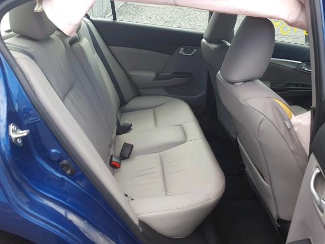 19XFB2F95FE219784 - 2015 HONDA CIVIC EXL 蓝色 照片 6