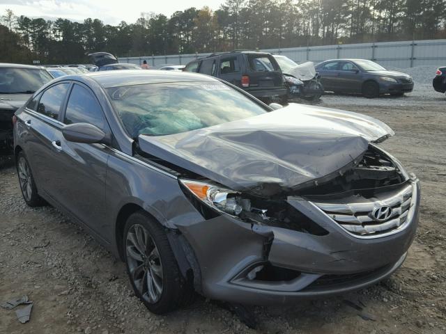 5NPEC4AC8BH259788 - 2011 HYUNDAI SONATA SE GRAY photo 1