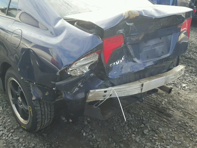 1HGFA168X8L033416 - 2008 HONDA CIVIC EX 蓝色 照片 9