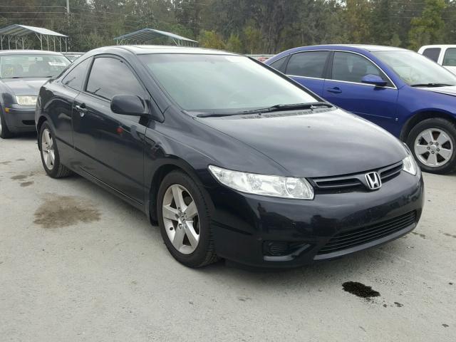 2HGFG12978H518610 - 2008 HONDA CIVIC EXL BLACK photo 1