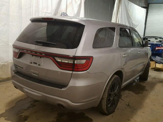 1C4RDJAG6FC750748 - 2015 DODGE DURANGO SX GRAY photo 4