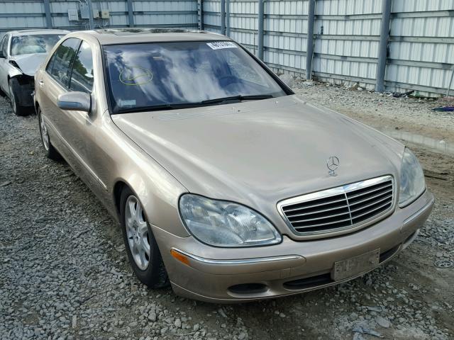 WDBNG70J31A156921 - 2001 MERCEDES-BENZ S 430 GOLD photo 1