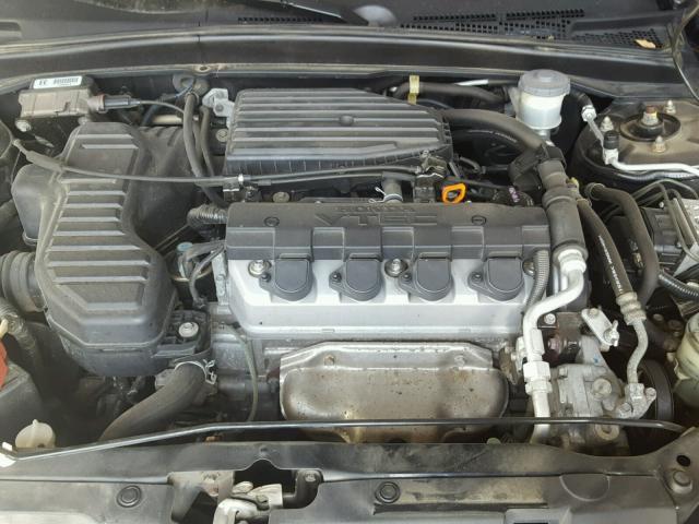 1HGEM22933L077371 - 2003 HONDA CIVIC EX შავი ფოტო 7