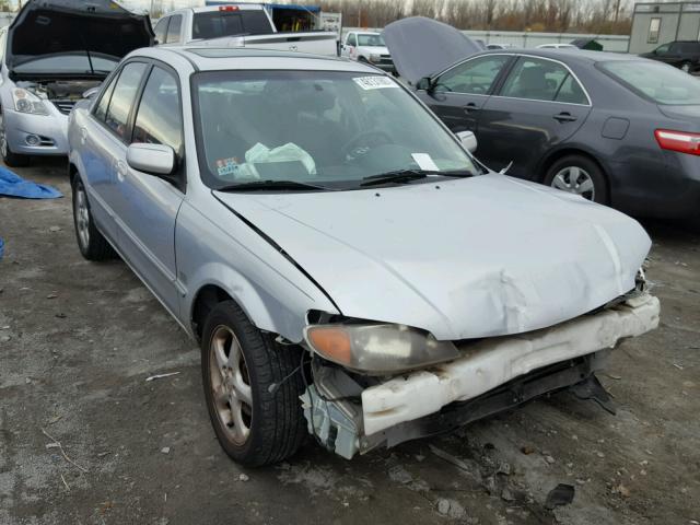 JM1BJ225410476229 - 2001 MAZDA PROTEGE LX SILVER photo 1