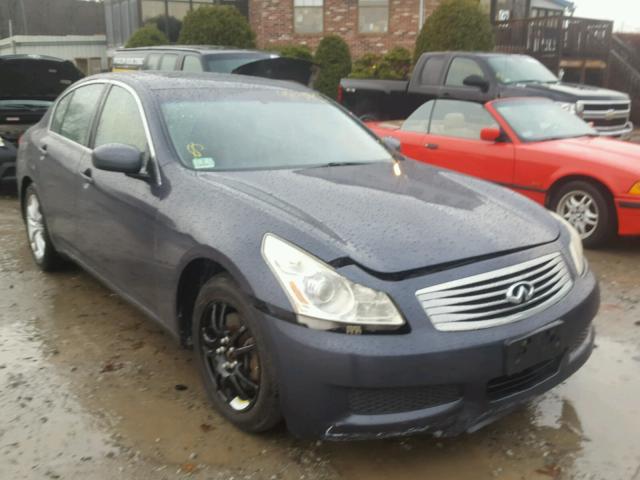 JNKBV61F87M816097 - 2007 INFINITI G35 GRAY photo 1