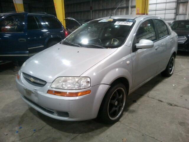 KL1TD56636B662363 - 2006 CHEVROLET AVEO BASE Boz foto 2