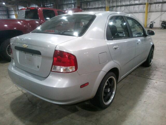 KL1TD56636B662363 - 2006 CHEVROLET AVEO BASE Boz foto 4