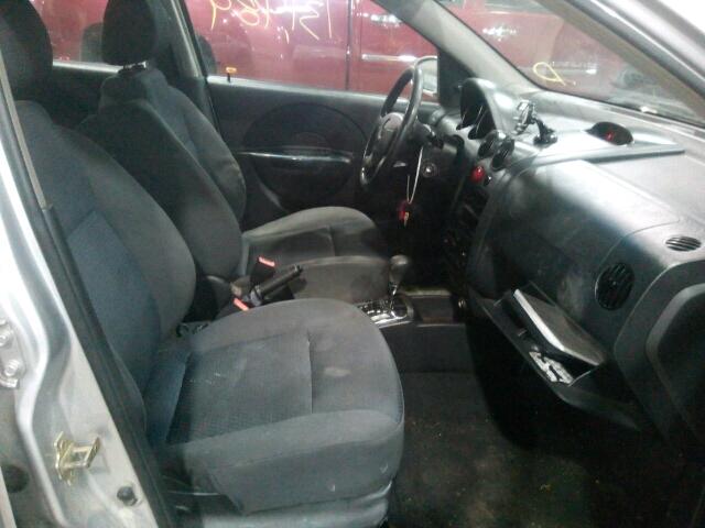 KL1TD56636B662363 - 2006 CHEVROLET AVEO BASE Boz foto 5
