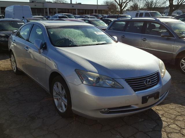 JTHBJ46G582266954 - 2008 LEXUS ES 350 SILVER photo 1