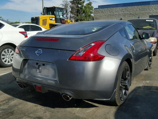 JN1AZ4EH1GM934142 - 2016 NISSAN 370Z BASE GRAY photo 4