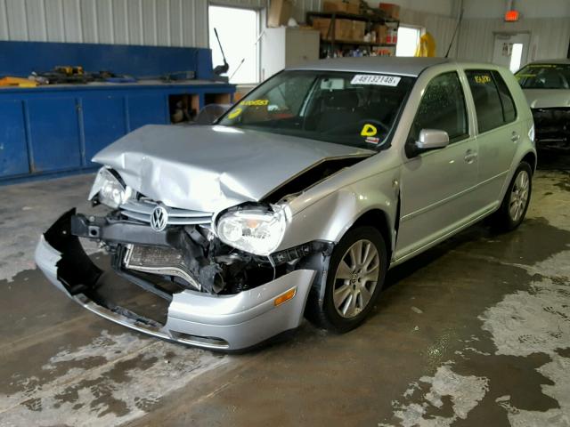 9BWFL61J154001563 - 2005 VOLKSWAGEN GOLF GL SILVER photo 2