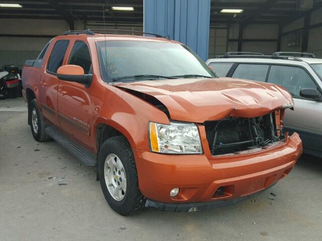 3GNFK12307G169773 - 2007 CHEVROLET AVALANCHE ORANGE photo 1