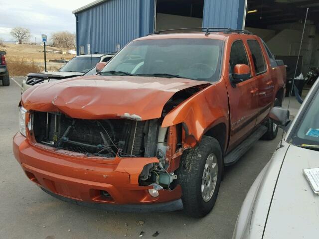 3GNFK12307G169773 - 2007 CHEVROLET AVALANCHE ORANGE photo 2