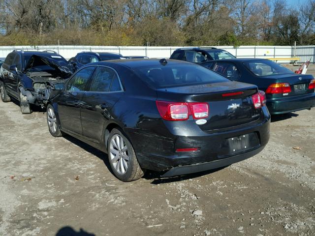 1G11E5SA4DF283989 - 2013 CHEVROLET MALIBU 2LT BLACK photo 3