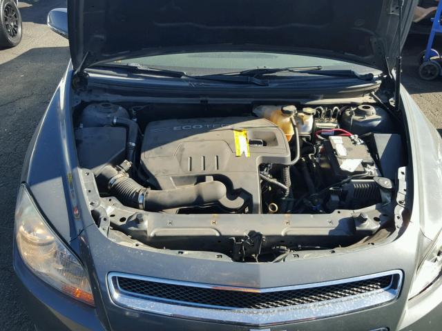 1G1ZH57BX9F152262 - 2009 CHEVROLET MALIBU 1LT GRAY photo 7