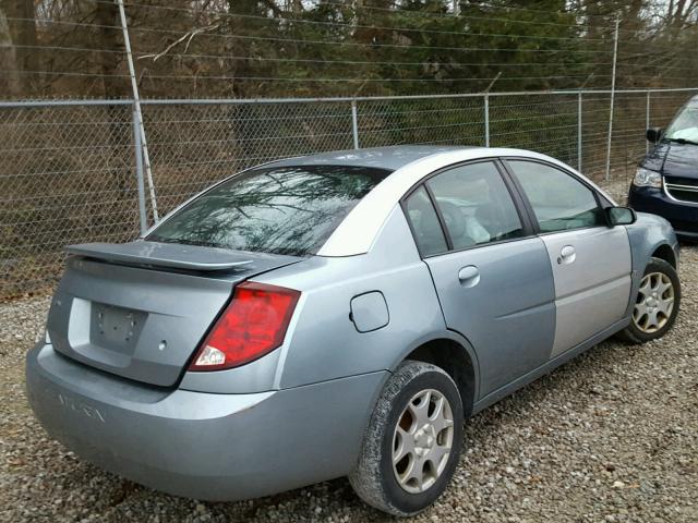 1G8AZ52F93Z195096 - 2003 SATURN ION LEVEL BLUE photo 4