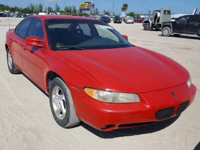 1G2WJ52K5XF280898 - 1999 PONTIAC GRAND PRIX Қызыл фото 1
