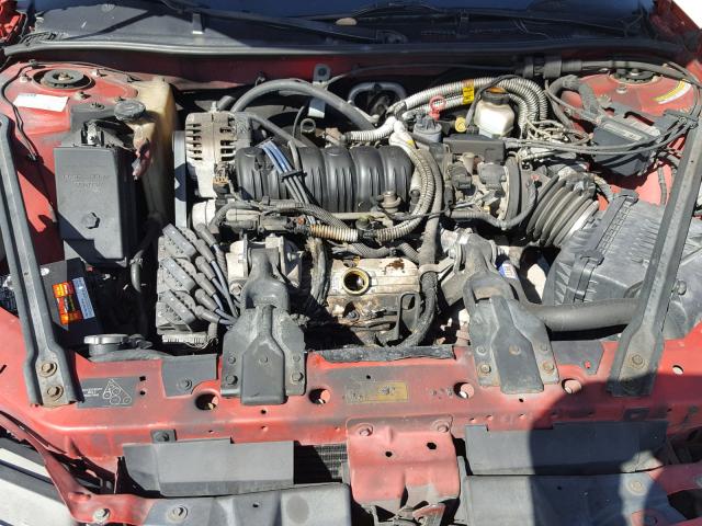 1G2WJ52K5XF280898 - 1999 PONTIAC GRAND PRIX Қызыл фото 7