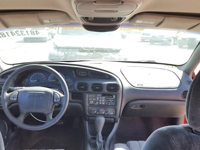 1G2WJ52K5XF280898 - 1999 PONTIAC GRAND PRIX Қызыл фото 9