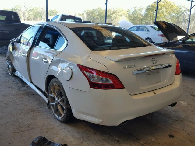 1N4AA5AP5BC856735 - 2011 NISSAN MAXIMA S WHITE photo 3