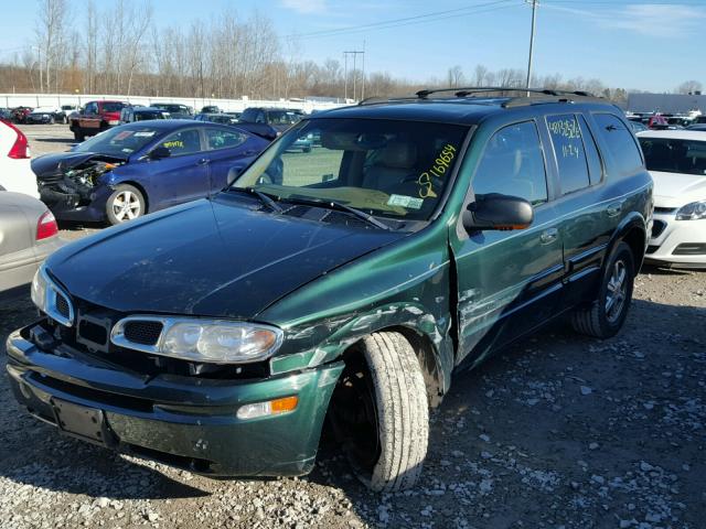 1GHDT13S432103792 - 2003 OLDSMOBILE BRAVADA GREEN photo 2