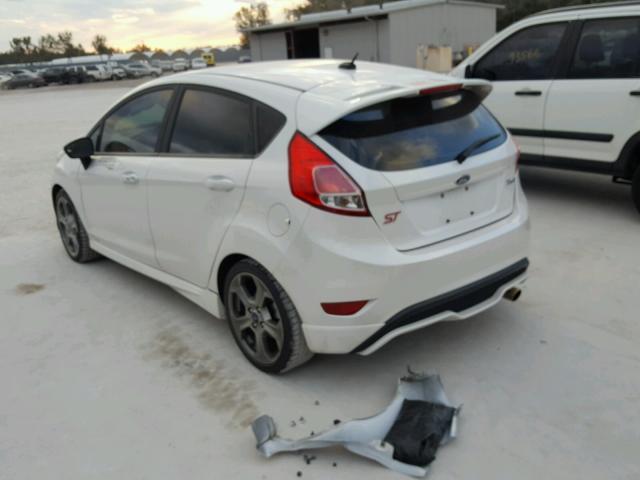 3FADP4GX5GM207746 - 2016 FORD FIESTA ST WHITE photo 3