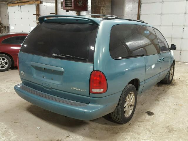 1B4GP44G0XB832023 - 1999 DODGE GRAND CARA TEAL photo 4