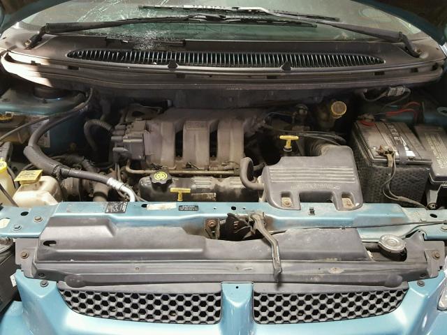 1B4GP44G0XB832023 - 1999 DODGE GRAND CARA TEAL photo 7