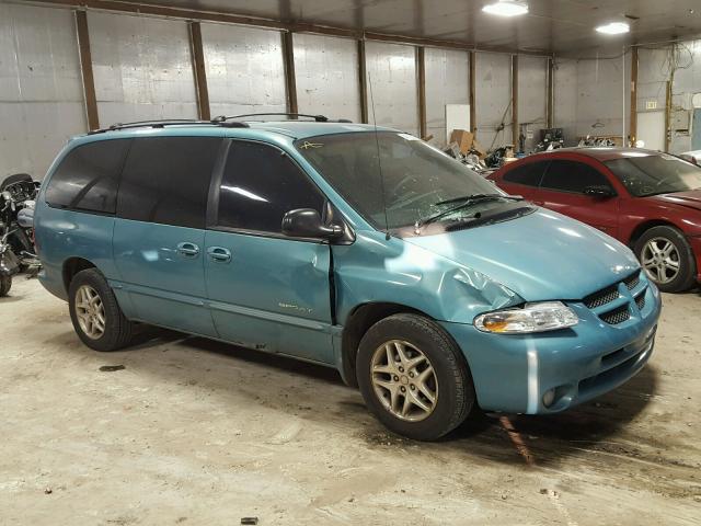 1B4GP44G0XB832023 - 1999 DODGE GRAND CARA TEAL photo 9