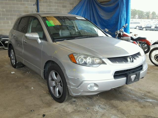 5J8TB18547A023946 - 2007 ACURA RDX TECHNO SILVER photo 1