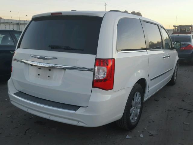 2C4RC1CG0CR413639 - 2012 CHRYSLER TOWN & COU WHITE photo 4