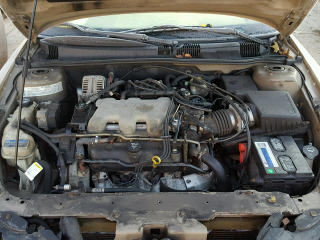 1G2NF52E44C217750 - 2004 PONTIAC GRAND AM S GOLD photo 7