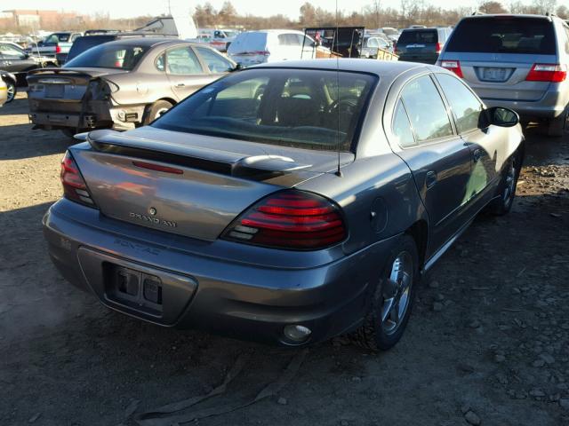 1G2NF52E33M683789 - 2003 PONTIAC GRAND AM S GRAY photo 4