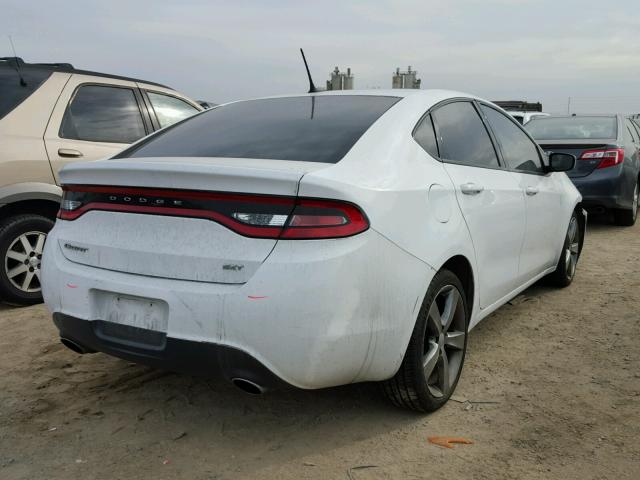 1C3CDFBA8DD324357 - 2013 DODGE DART SXT WHITE photo 4