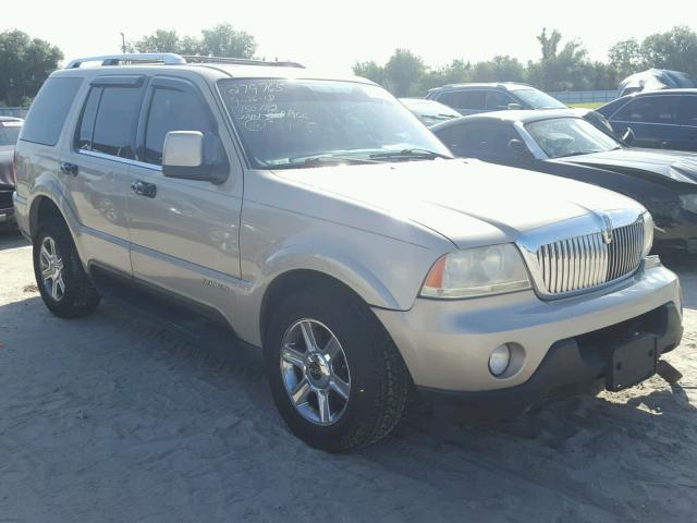 5LMEU68HX5ZJ16860 - 2005 LINCOLN AVIATOR 金色 照片 1
