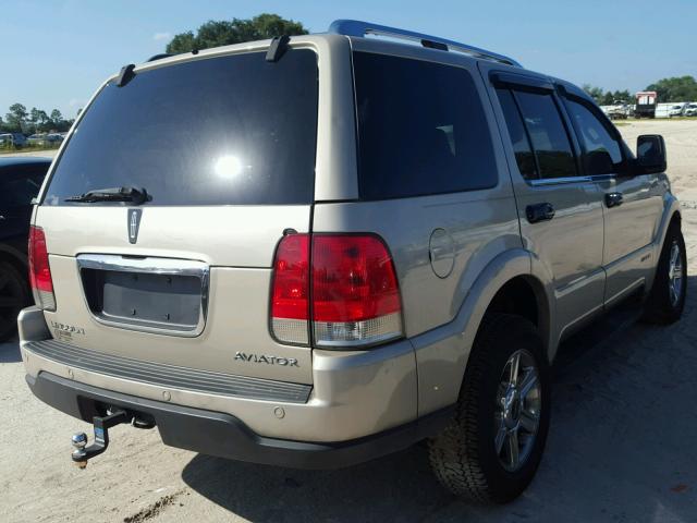 5LMEU68HX5ZJ16860 - 2005 LINCOLN AVIATOR 金色 照片 4