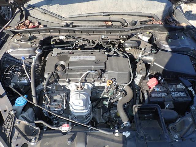 1HGCR2F30EA281994 - 2014 HONDA ACCORD LX GRAY photo 7